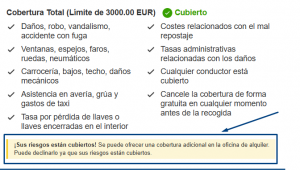 Mallorca Cobertura seguro